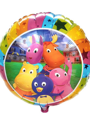 Globo de 18 pulgadas con anagrama de Los Backyardigans