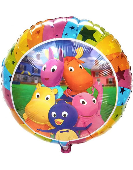 Globo de 18 pulgadas con anagrama de Los Backyardigans