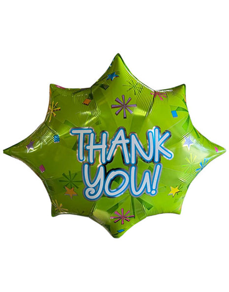 Globo de 35 pulgadas con anagrama "Gracias"