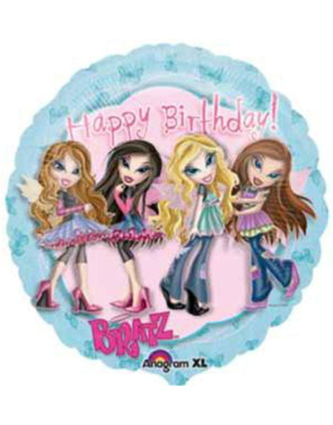 18in Anagram Happy Birthday Bratz Balloon