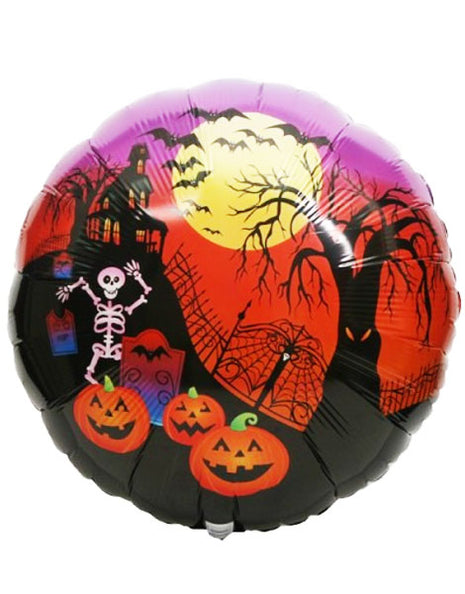 Globo de Hunted Hill con anagrama de 18 pulgadas
