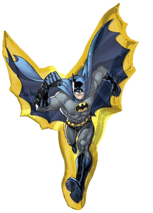 39in Anagram Batman Action Shape Balloon - Joker Party Supply