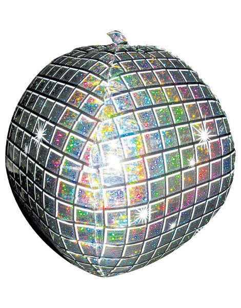 15in Anagram Disco Ball Balloon - Joker Party Supply