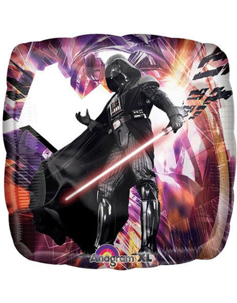 Globo de Darth Vader de Star Wars con anagrama de 18 pulgadas