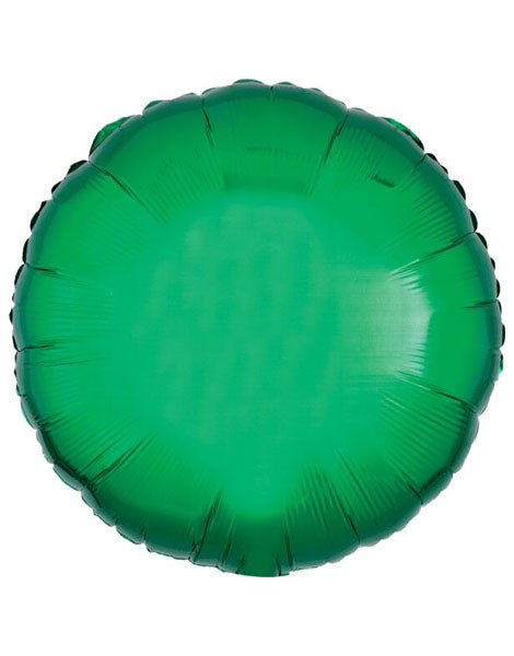18in Anagram Green Round Balloon