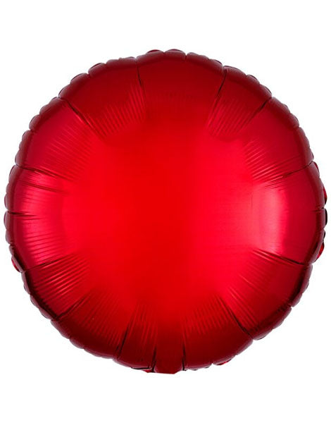 18in Anagram Red Round Balloon