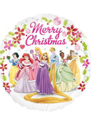 18in Anagram Disney Princess Merry Christmas Balloon