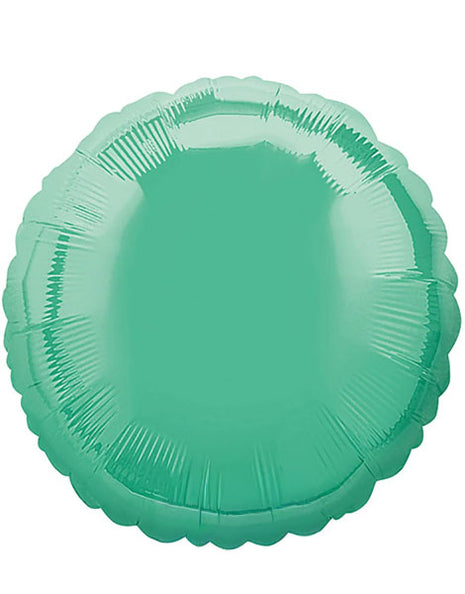 Globo redondo anagrama verde invierno de 18 pulgadas
