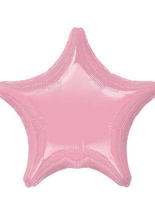 18in Anagram Iridescent Pearl Pink Star Balloon