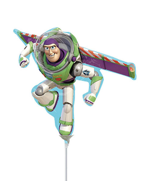 Globo de Buzz de Toy Story con anagrama de 14 pulgadas (se requiere sellado térmico)