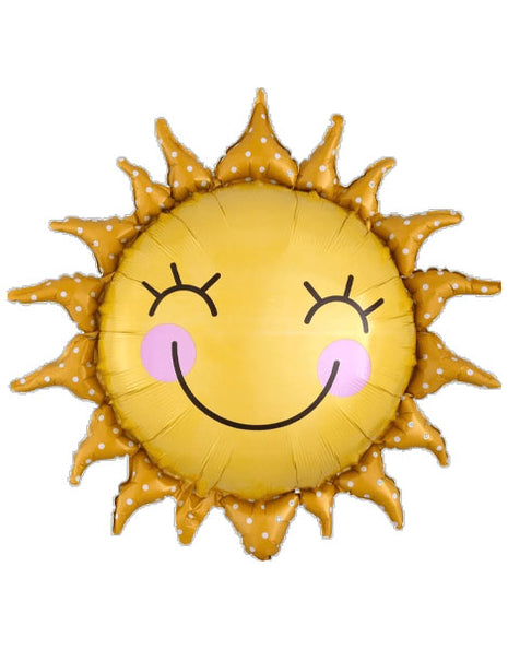 29in Anagram Smiley Sunshine Sun Balloon - Joker Party Supply