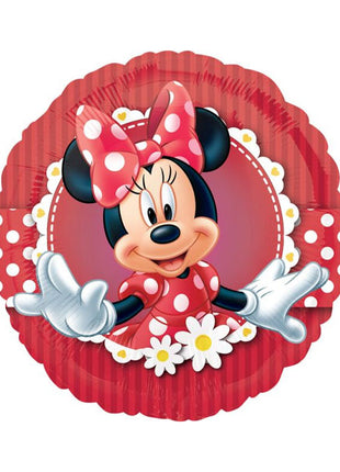 Globo de Minnie Mouse con anagrama de 18 pulgadas