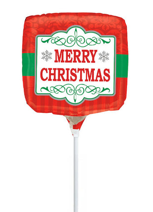 9in Anagram Christmas Elegance Balloon (Heat Seal Required)