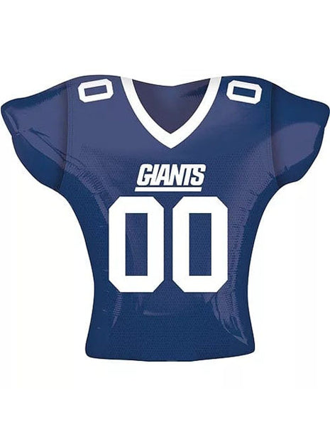 Globo de 24 pulgadas con anagrama de la camiseta de los New York Giants