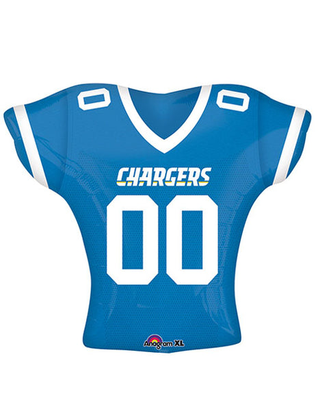 Globo de 24 pulgadas con anagrama de la camiseta de Los Angeles Chargers