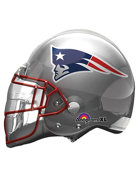 Globo con anagrama de 21 pulgadas con el casco de los New England Patriots