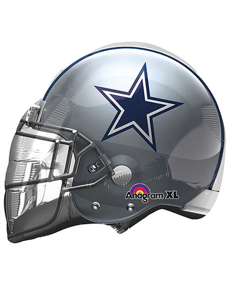 Globo con anagrama de 21 pulgadas con el casco de los Dallas Cowboys