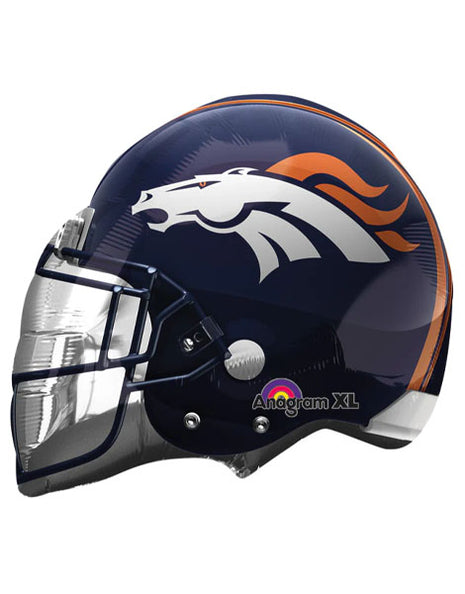 Globo con anagrama de 21 pulgadas con el casco de los Denver Broncos