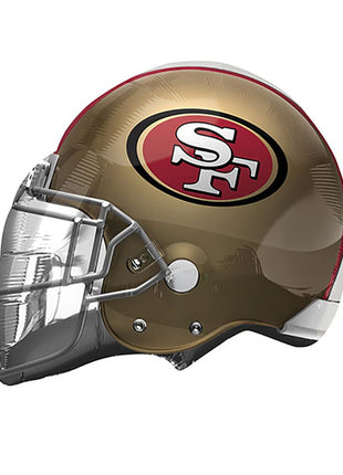 Globo con anagrama de 21 pulgadas con el casco de los San Francisco 49ers