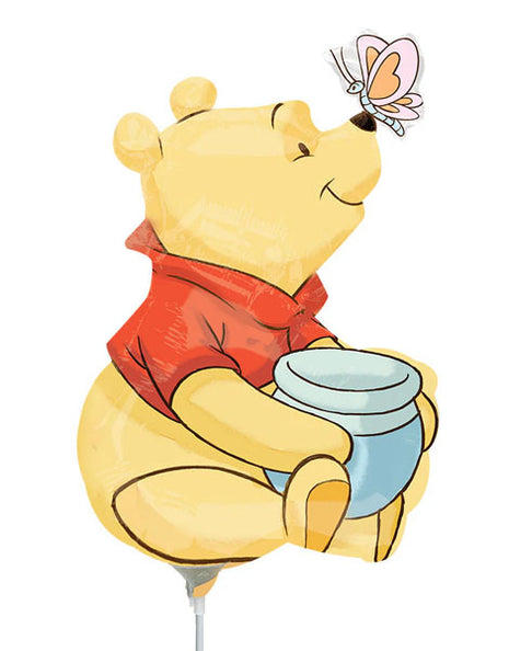 Globo de cuerpo entero de Winnie the Pooh con anagrama de 14 pulgadas (se requiere sellado térmico)