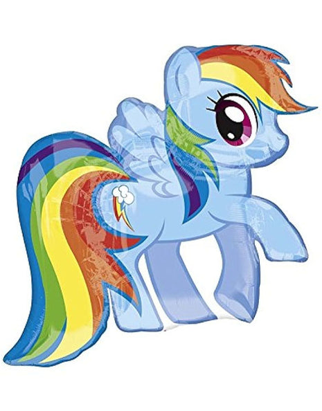 Globo de 28 pulgadas con anagrama de My Little Pony Rainbow Dash