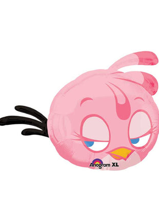 27in Anagram Angry Birds Pink Bird Balloon - Joker Party Supply