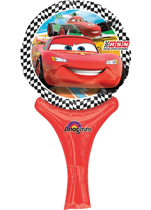 12in Anagram Cars Inflate-A-Fun Balloon - Joker Party Supply