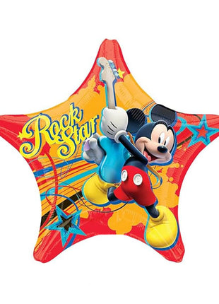 Globo de Mickey Rock Star con anagrama de 18 pulgadas