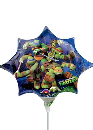 14in Anagram Teenage Mutant Ninja Turtles Balloon (Heat Seal Required)