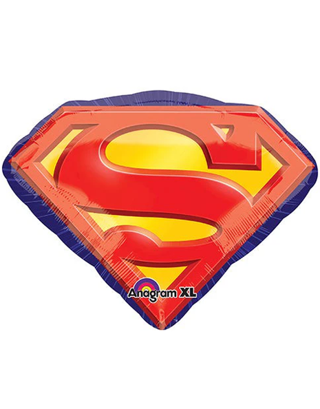 26in Anagram Superman Emblem Balloon - Joker Party Supply
