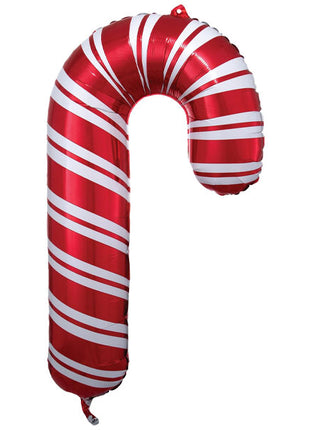37in Anagram Holiday Candy Cane Balloon