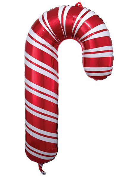 37in Anagram Holiday Candy Cane Balloon