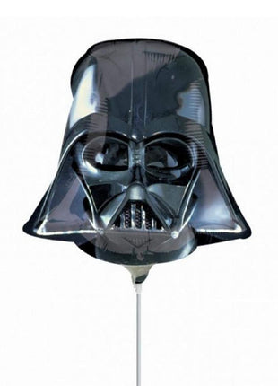 Globo de Darth Vader con anagrama de 14 pulgadas (se requiere sellado térmico)