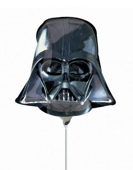 Globo de Darth Vader con anagrama de 14 pulgadas (se requiere sellado térmico)