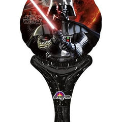 12in Anagram Star Wars Darth Vader Inflate-A-Fun Balloon - Joker Party Supply