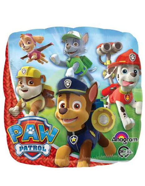 Globo de la Patrulla Canina con anagrama de 18 pulgadas