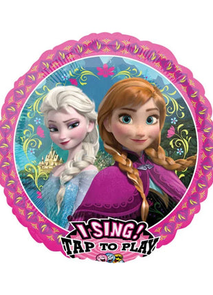 28in Anagram Frozen Sing-A-Tune Balloon - Joker Party Supply