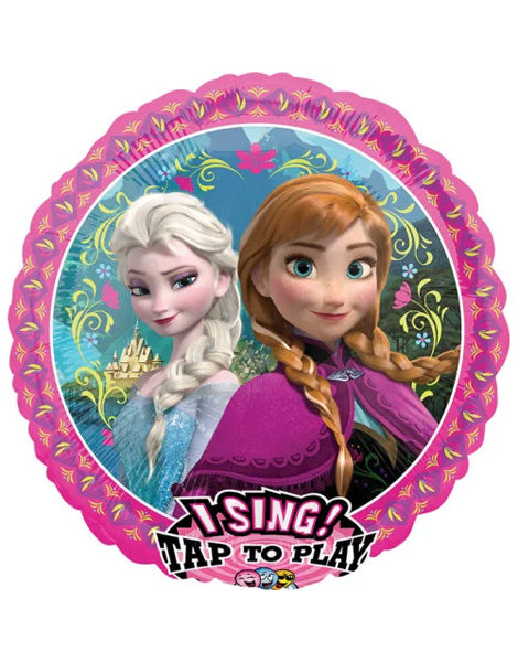 28in Anagram Frozen Sing-A-Tune Balloon - Joker Party Supply