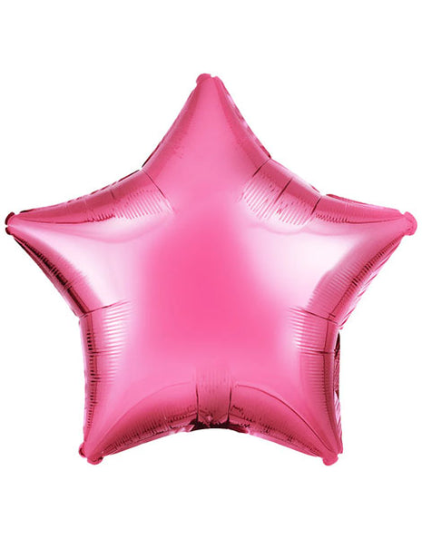 18in Anagram Solid Metallic Lavender Star Balloon