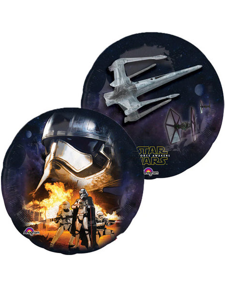 32in Anagram Star Wars Force Awakens Fighter Ship Balloon - Joker Party Supply