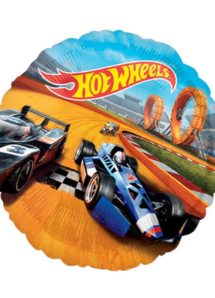 Globo de Hot Wheels con anagrama de 18 pulgadas