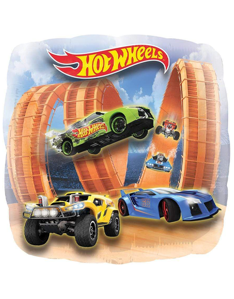 28in Anagram Hot Wheels Racer Balloon - Joker Party Supply