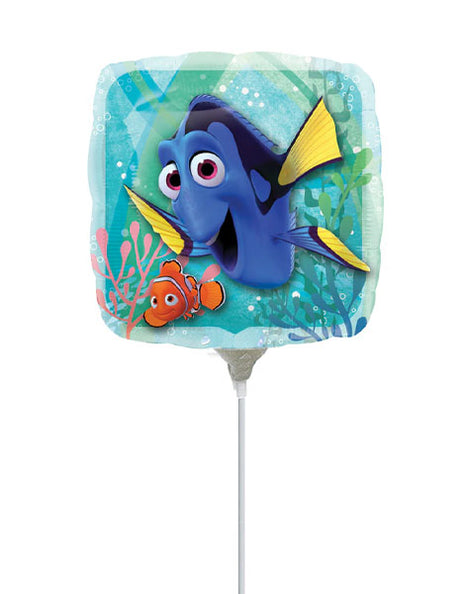 9in Anagram Finding Dory Balloon (Heat Seal Required)