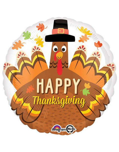 18in Anagram Thanksgiving Pilgrim Turkey Balloon