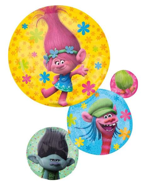 28in Anagram Trolls Balloon - Joker Party Supply