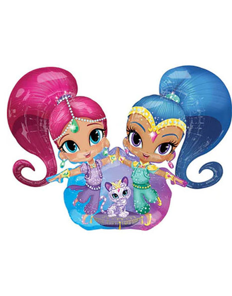 44in Anagram Airwalker Shimmer And Shine Balloon - Joker Party Supply