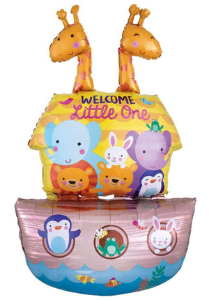43in Anagram Baby Shower Noah's Ark Balloon - Joker Party Supply