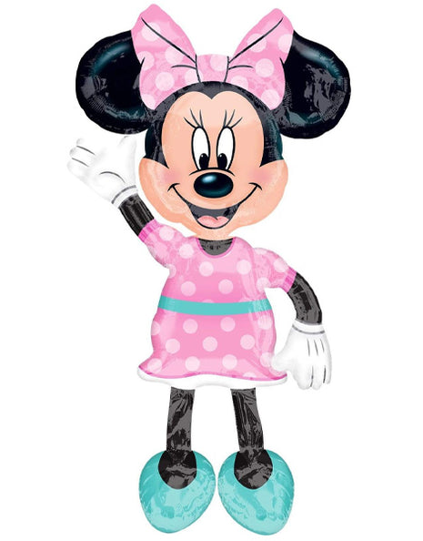 54in Anagram Minnie Mouse Airwalker Balloon - Joker Party Supply