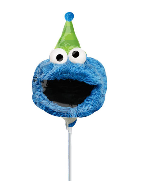 Globo de 14 pulgadas con anagrama de Elmo y el Monstruo Comegalletas (se requiere sellado térmico)