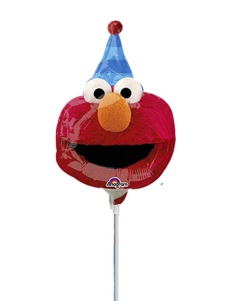 Globo de 14 pulgadas con anagrama de Elmo y el Monstruo Comegalletas (se requiere sellado térmico)